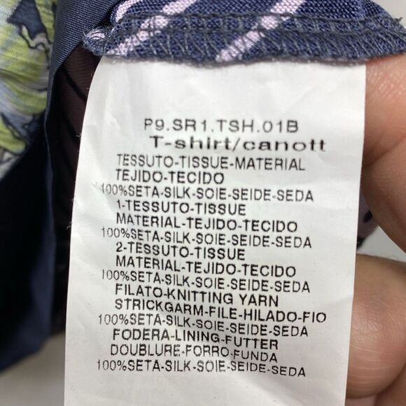 Sportmax Silk Layered Blouse Small - Picture 3 of 8